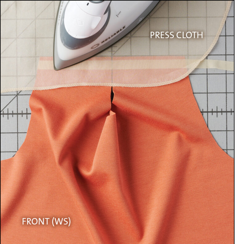 How to Stabilize a Shoulder Seam with Stay Tape Threads