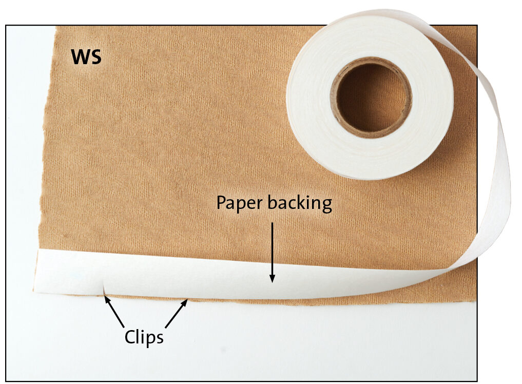 How to Hem Knits Faster with Stay Tape - Threads