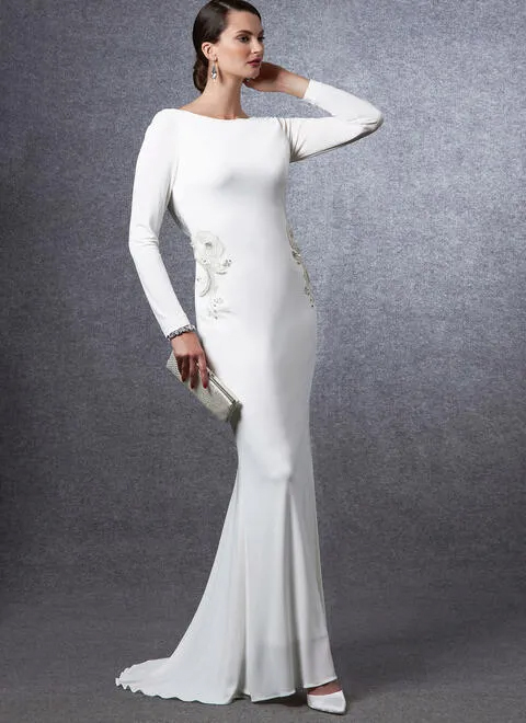 Bagdley Mischka for Vogue elegant gown