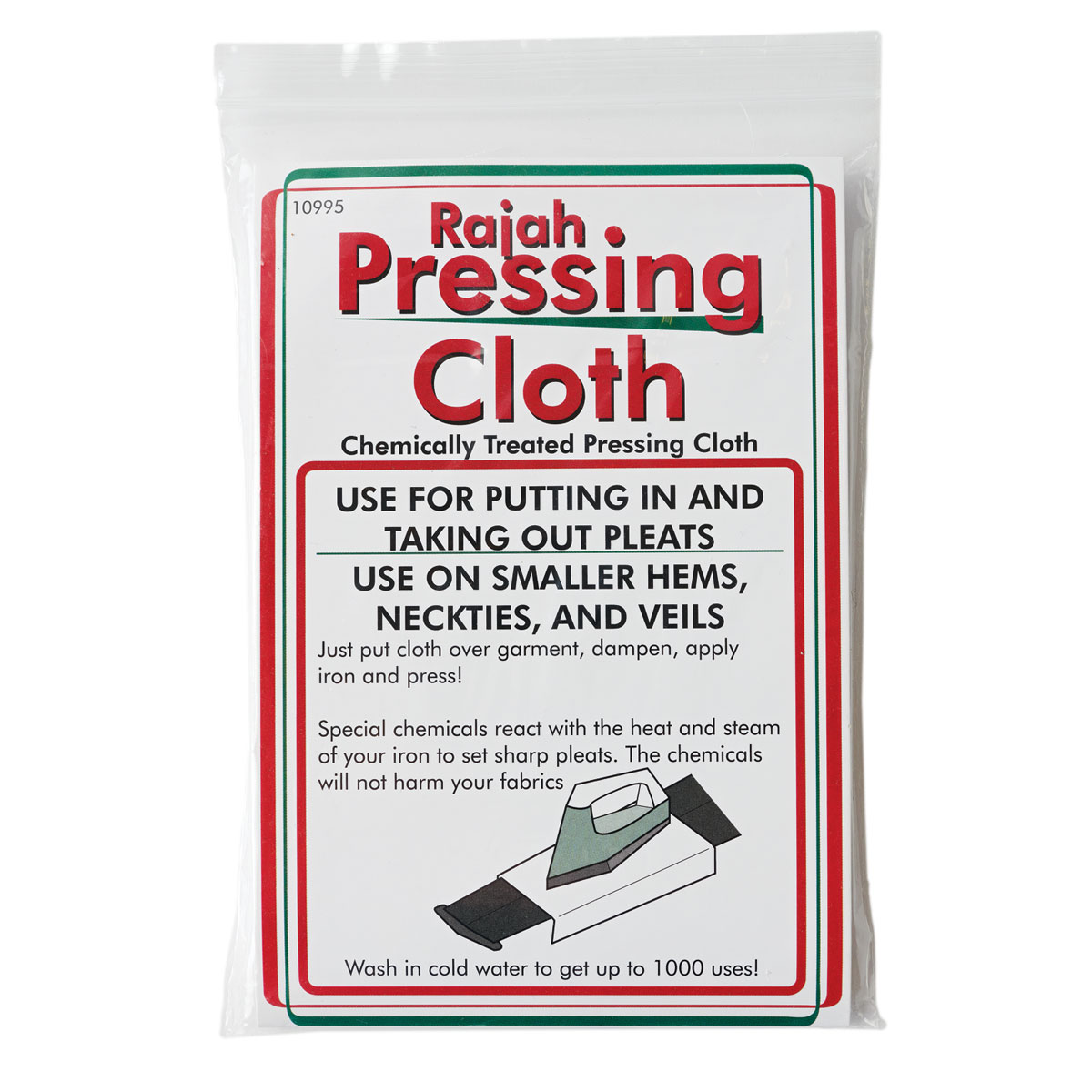 rajah pressing cloth