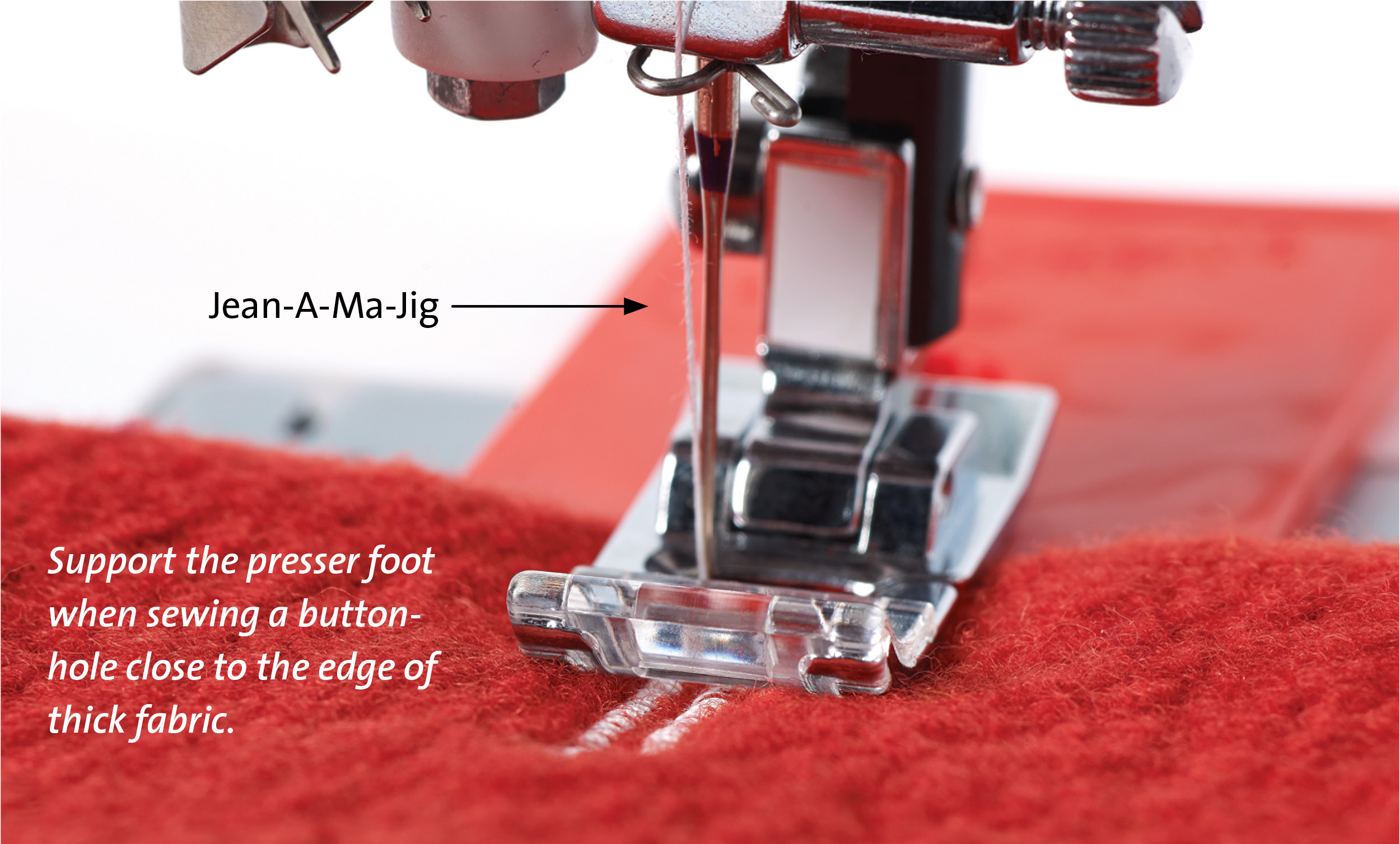 Inserting Buttonholes & Attaching Buttons (or other closures