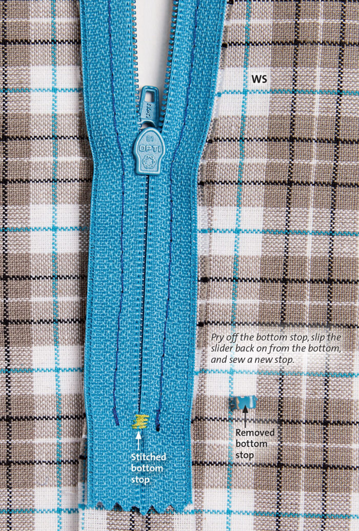 replacement zipper slider problem : r/SewingForBeginners