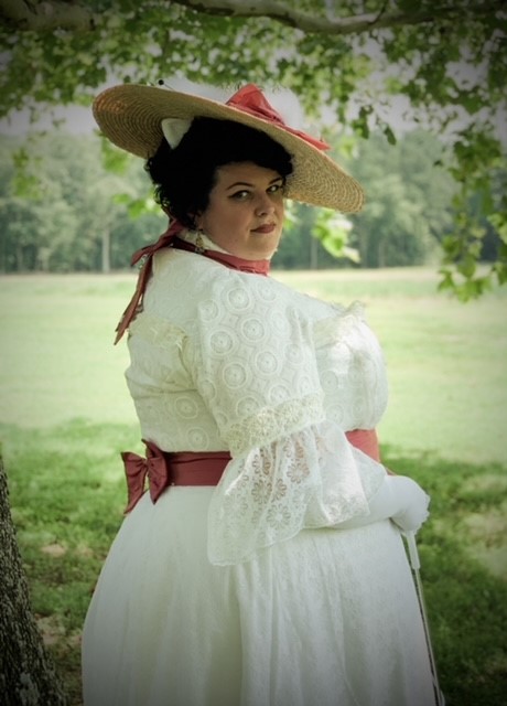 @shoecrazy1983 in Edwardian dress