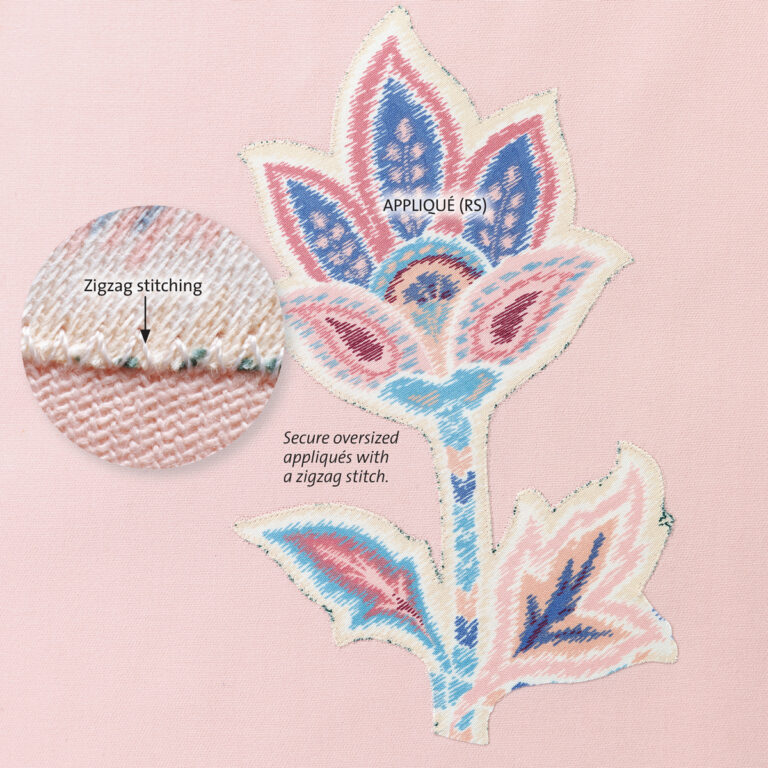 Make a Statement with Oversized Appliqués Threads