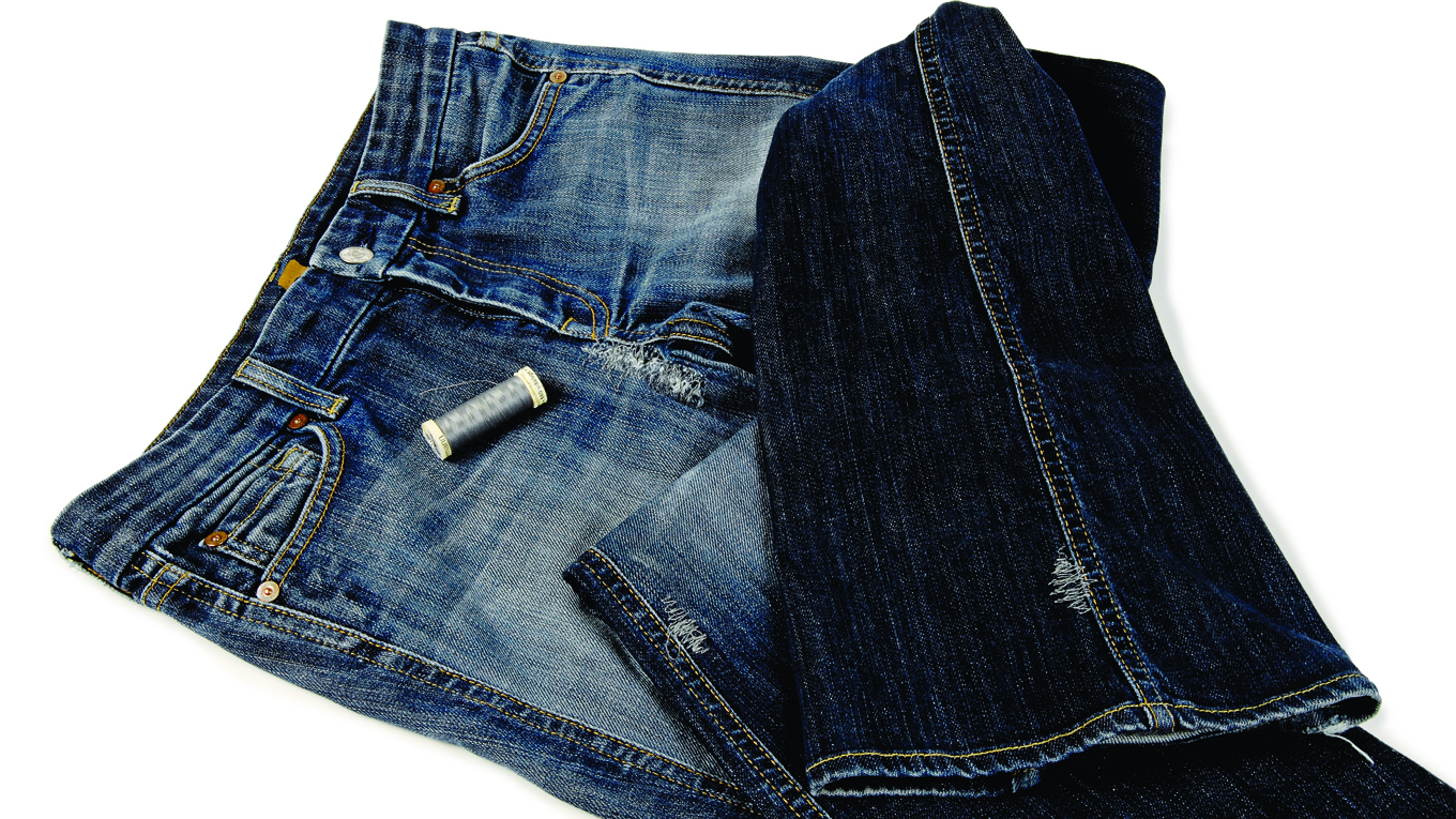 Prepatching Jeans - Threads