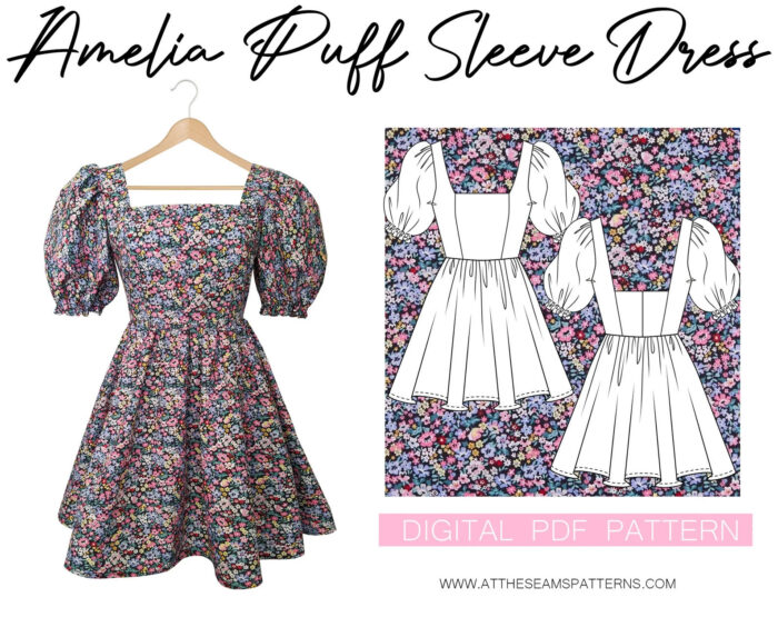 Amelia, Maxi Pattern, Plus Size Sundresses, Plus Size Pdf, Sewing Pattern,  Ladies Pattern, PDF Sewing Pattern, Ladies Pdf Pattern, 