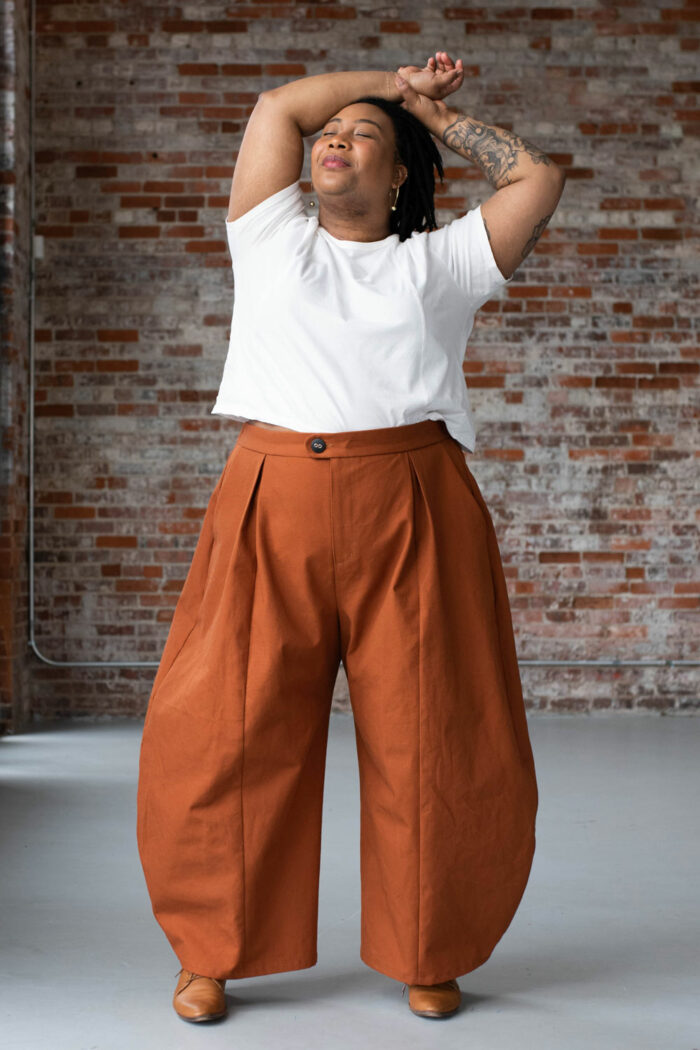 Buy Sewing Pattern for Womens Pants, Wide Leg Pants, Cropped Pants