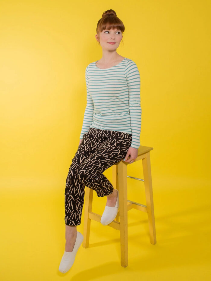 PlusCJP Split Hem Pants 612+ — Christine Jonson Sewing Patterns