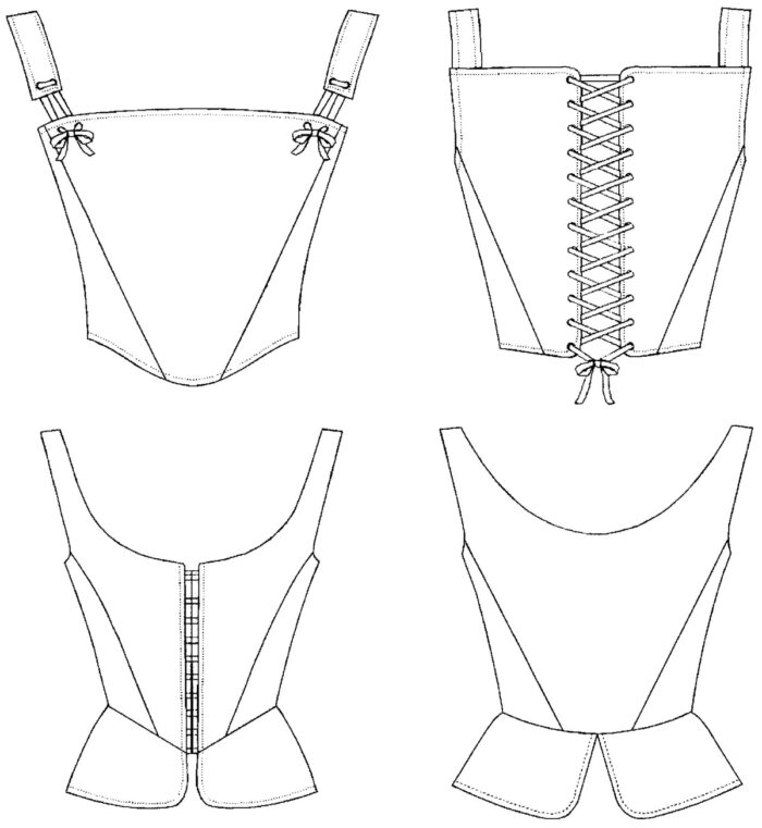 Folkwear Corset Pattern