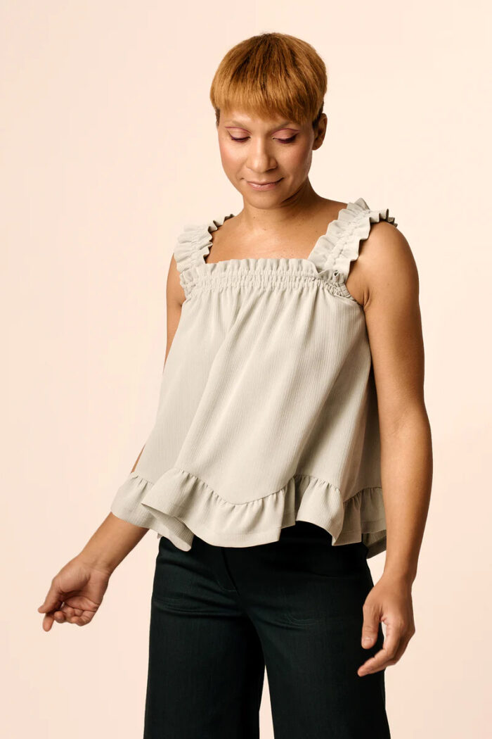 Lima Clothing Smock Dress and Top, an example of a breezy blouse