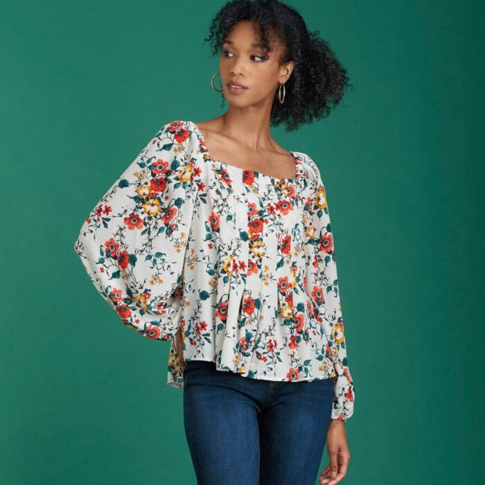 Simplicity Sewing Pattern Misses' Tops S9452, among breezy blouse examples