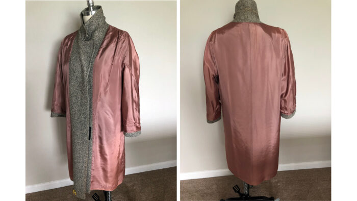 Vintage Coat Original Lining