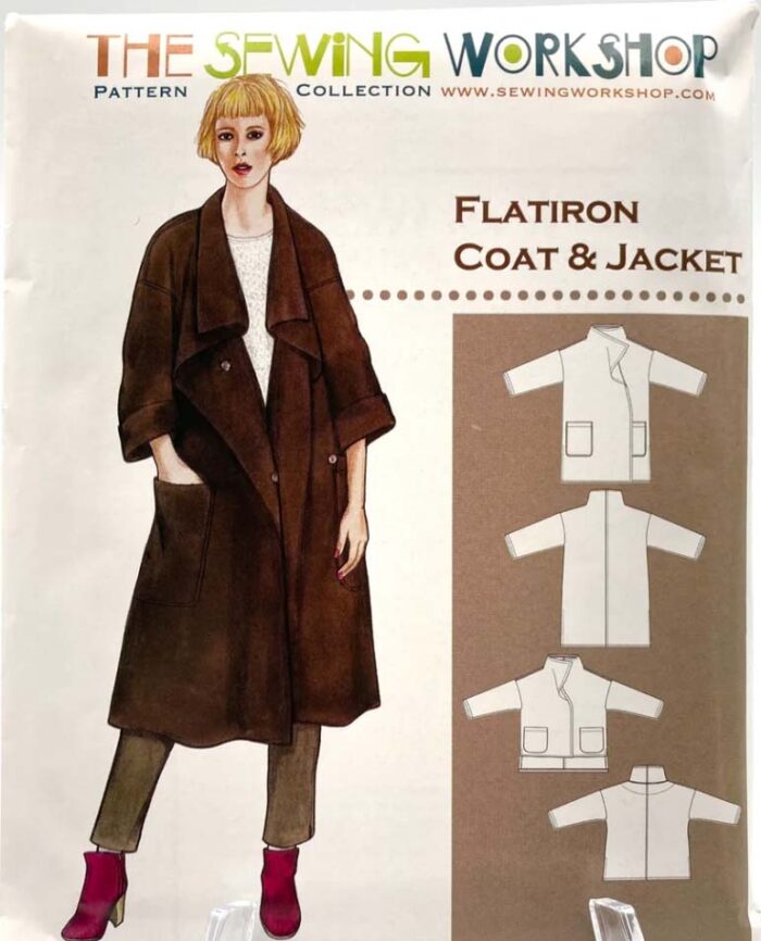 The Sewing Workshop Flatiron Coat & Jacket pattern envelope