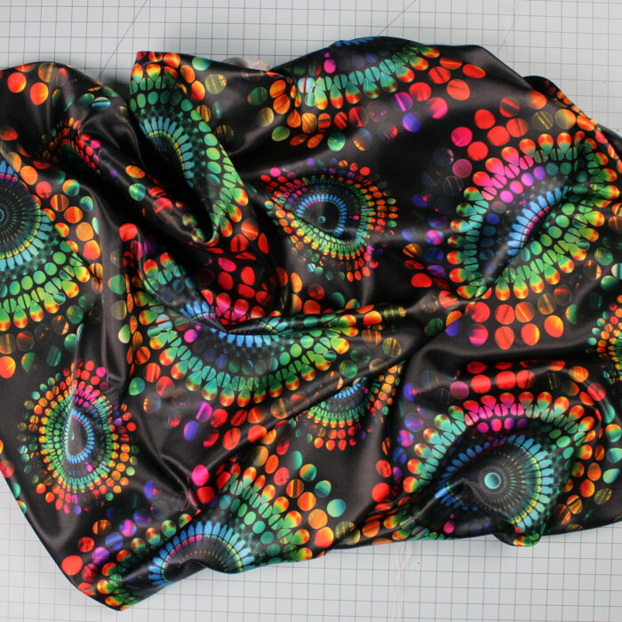 colorful fabric prints