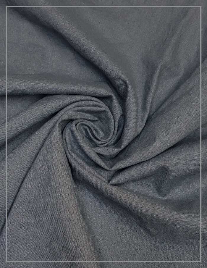 Dark gray Kona cotton fabric