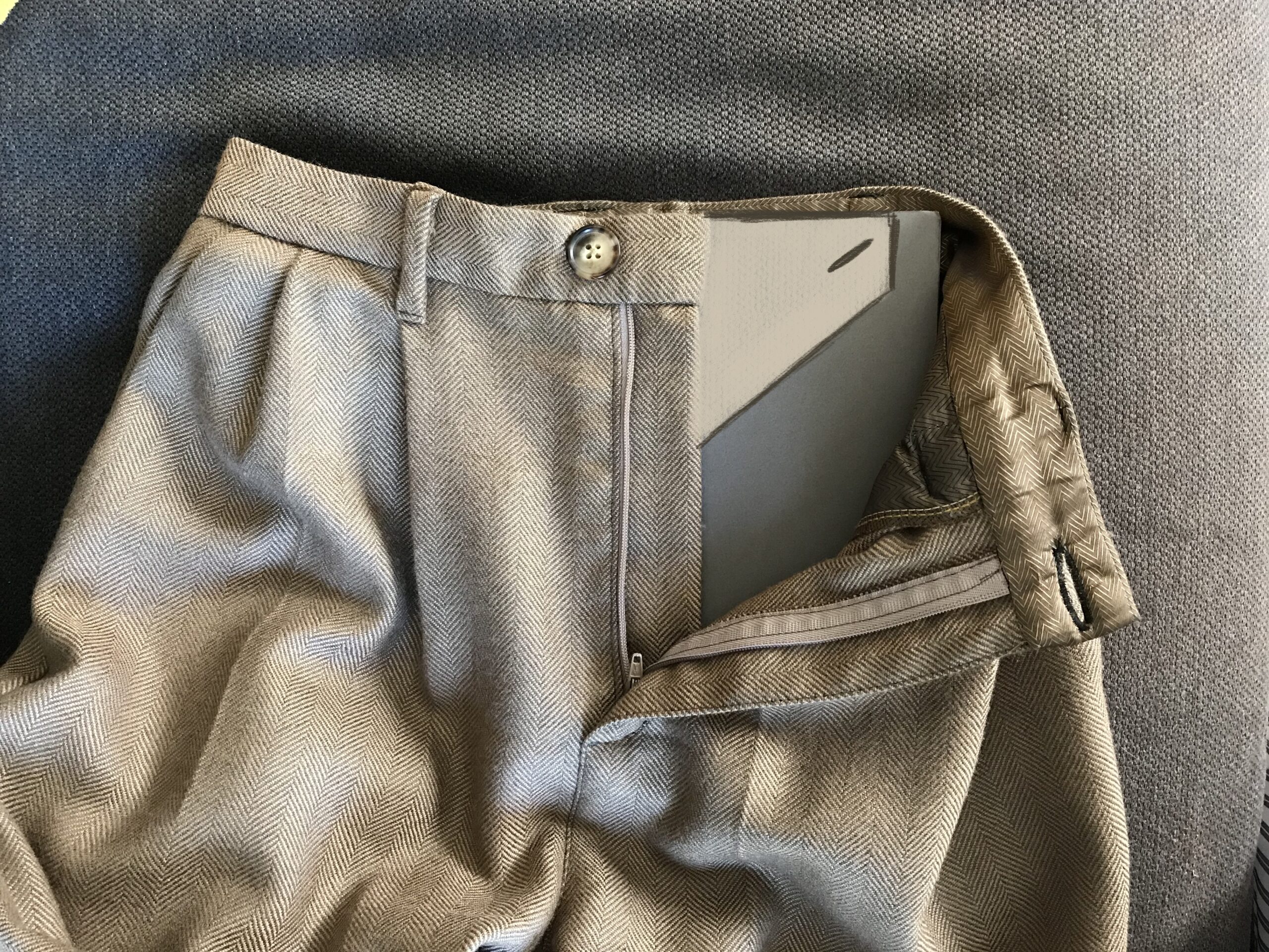 My Favorite Trouser-Making Details, Part 2: Adding Internal Buttons ...