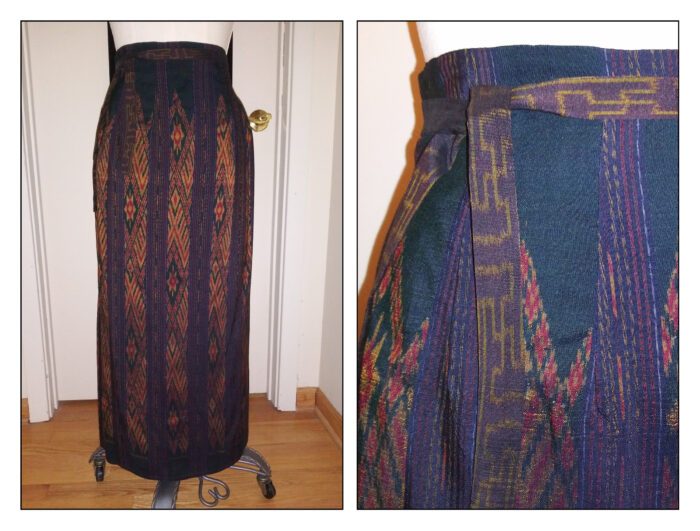 Reimagining an ikat skirt