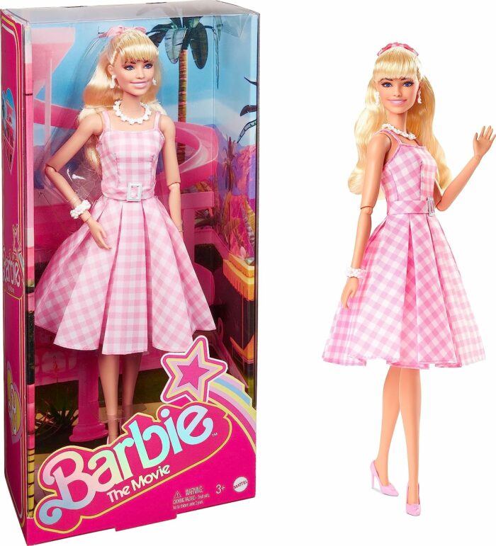 Pink Gingham Barbie by Mattel