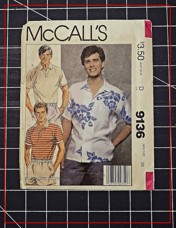 McCall's pattern envelope 9136