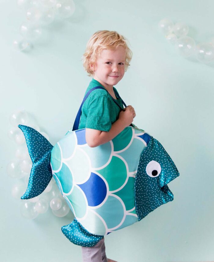 Children's fish costume for Halloween