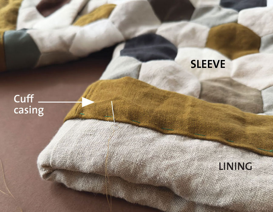 Create a Hexagon Patchwork Jacket - Threads