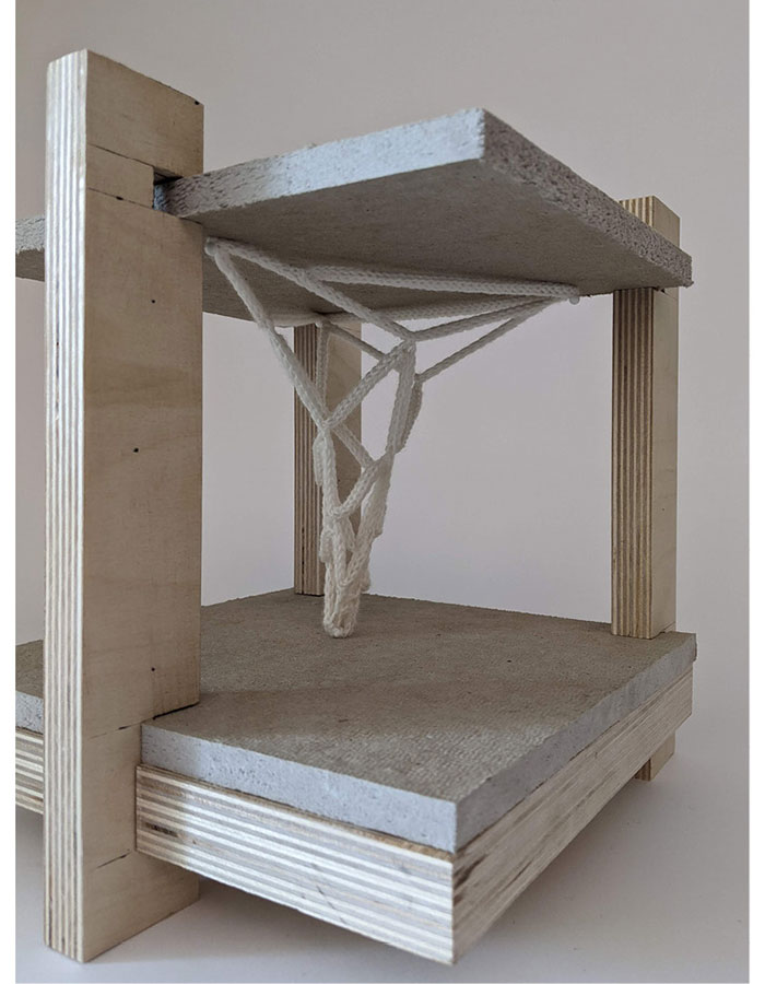 the Dreadlock Series’ Pop-up Rose Building Column Structure