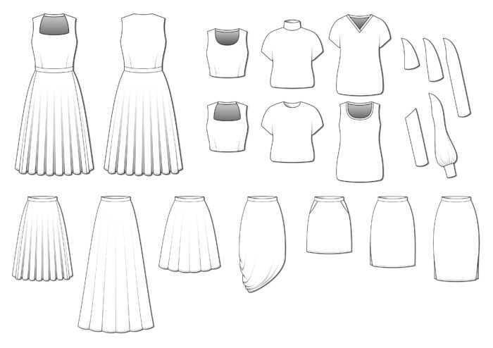 Pattern Review: Cashmerette: Grafton Dress, Top, and Skirt - Threads