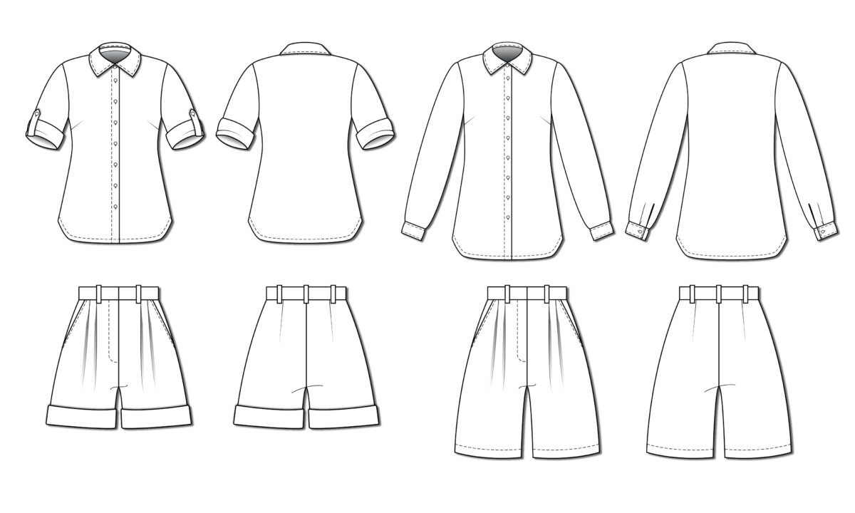 BUTTERICK B6946D5 Chemises Et Shorts Pour Femme D5 (36 36 38 40