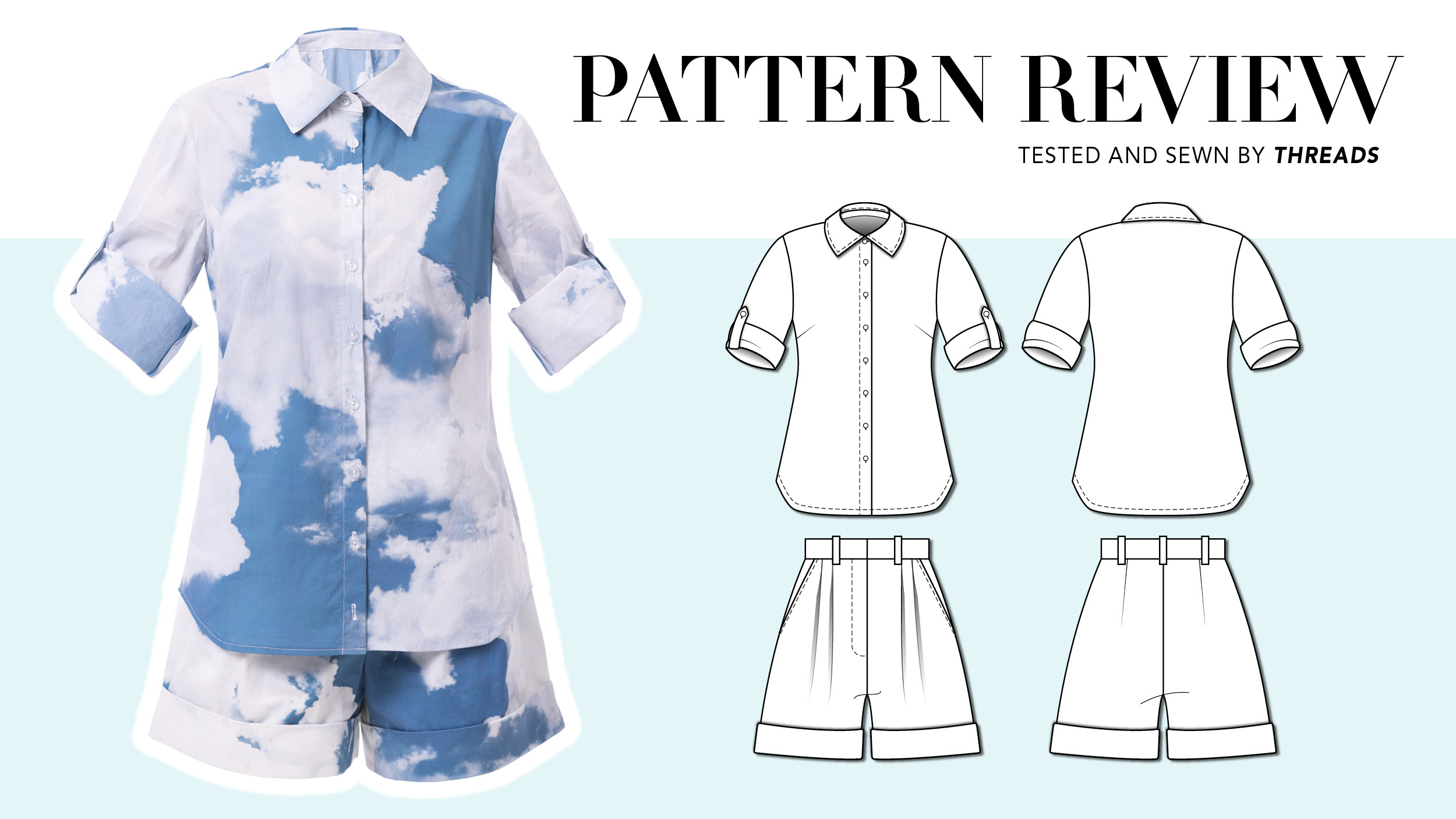 Pattern Review: Butterick, Misses' Shirts and Shorts 6946 and 6947 ...