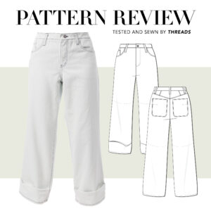 Pattern Review: Chalk and Notch Isle Jeans - Threads