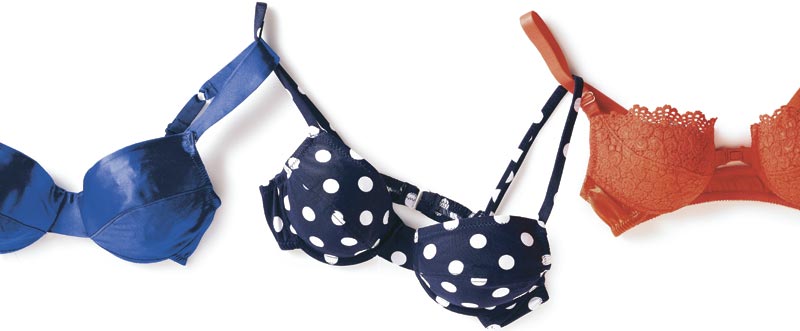 Self Fitting Measuring Tape - Polka Dot Bra