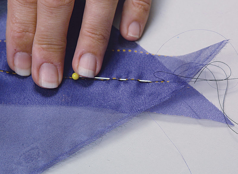 How to Sew with Sheer Fabric 