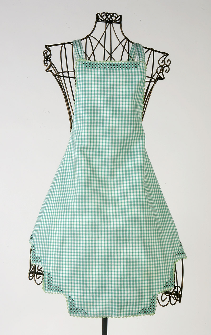 Gingham apron