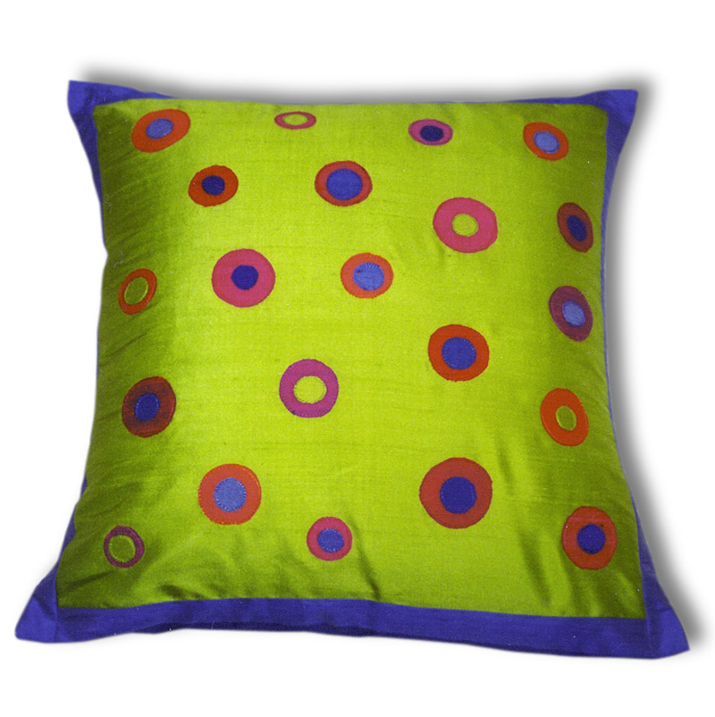 Green Dot Cushion