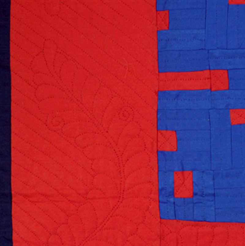 Red and Blue (detail) 