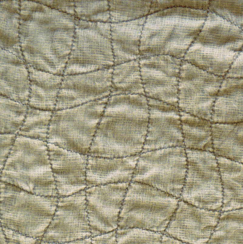 Wavy stitched grid #1