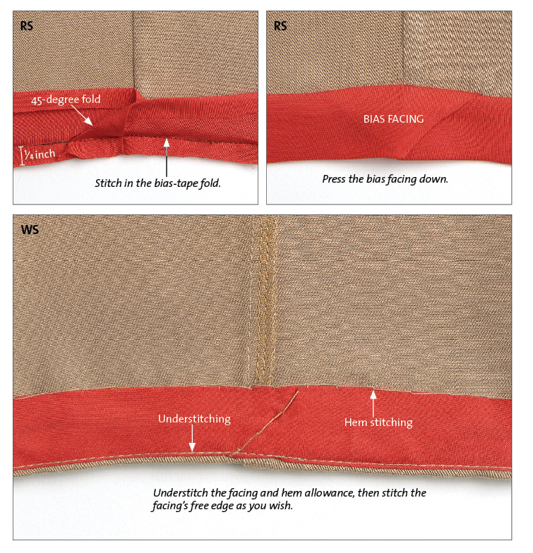 sewing saves: shorten tapered trousers